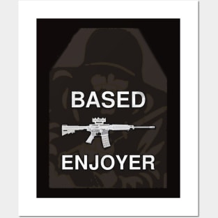 Based AR-15 Enjoyer Posters and Art